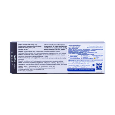Контактные линзы ACUVUE® OASYS 1-DAY (30 шт.)